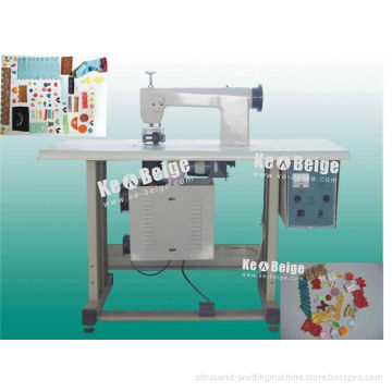 Non Woven Bag Sewing Ultrasonic Welding Machine For Lace Sewing / Embossing 20khz